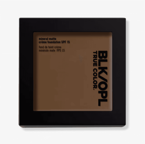BLK OPL T/C  MINERAL MATTE FDT PWR/CAROB